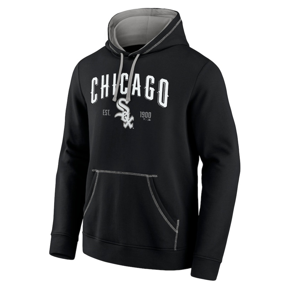 Men's Chicago White Sox, Fanatics, Black/Gray Ultimate Champion, Hoodie, XL